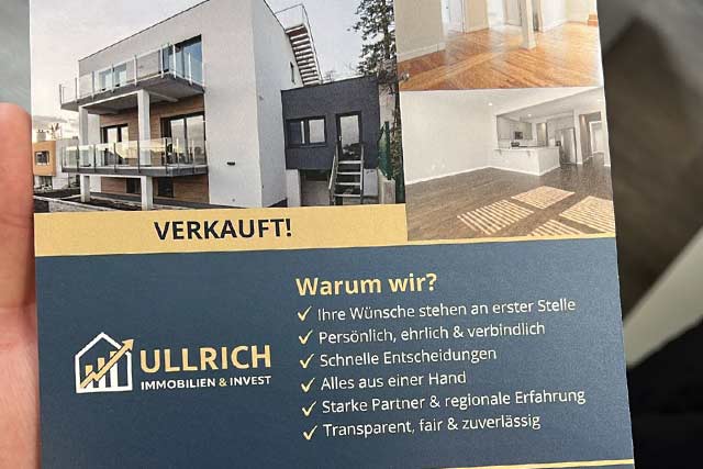 Immobilien Angebote für Privat- und Gewerbekunden von Ullrich Immobilien und Invest