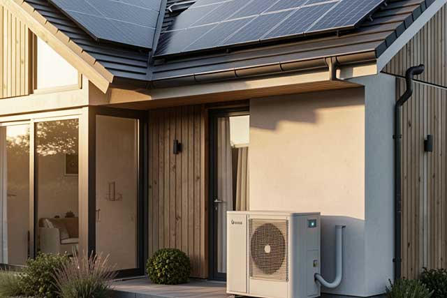 Energetische Sanierung und Modernisierung mit Wärmepumpe und PV-Anlage